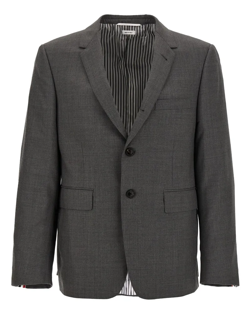 Thom Browne Classic Sport Coat' Blazer Gray
