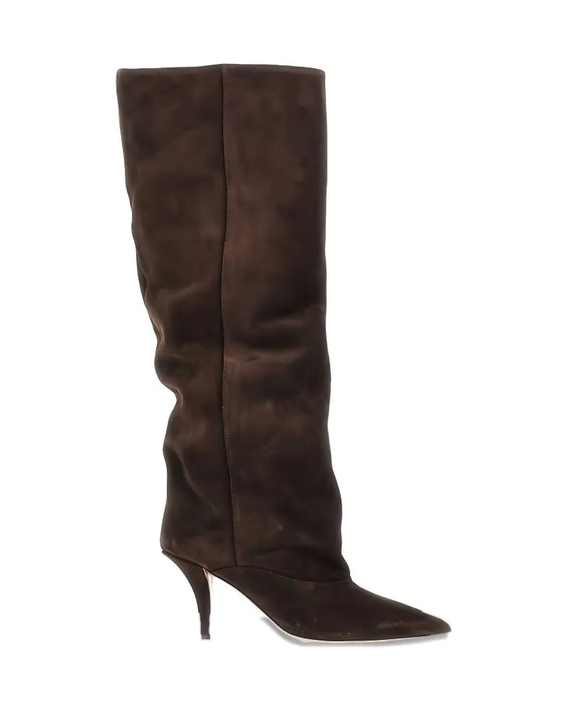 Paris Texas Ines Lederstiefel Marrone