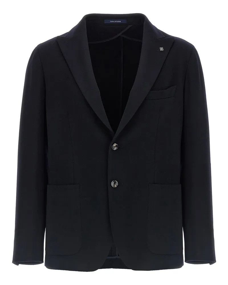 Tagliatore Cashmere Blazer Blue