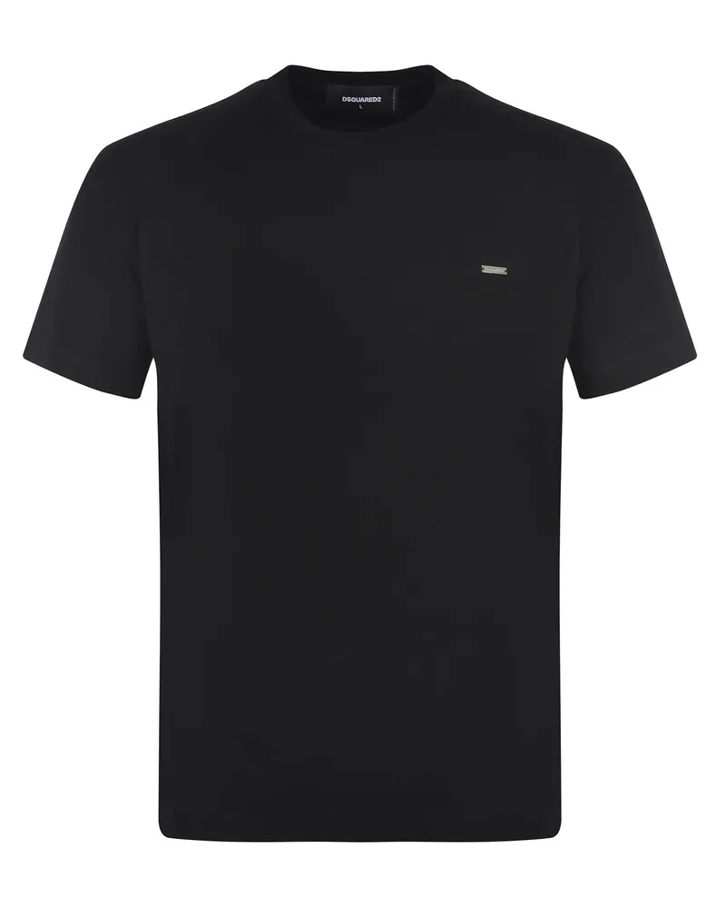 Dsquared2 T-Shirts und Polos Schwarz Black