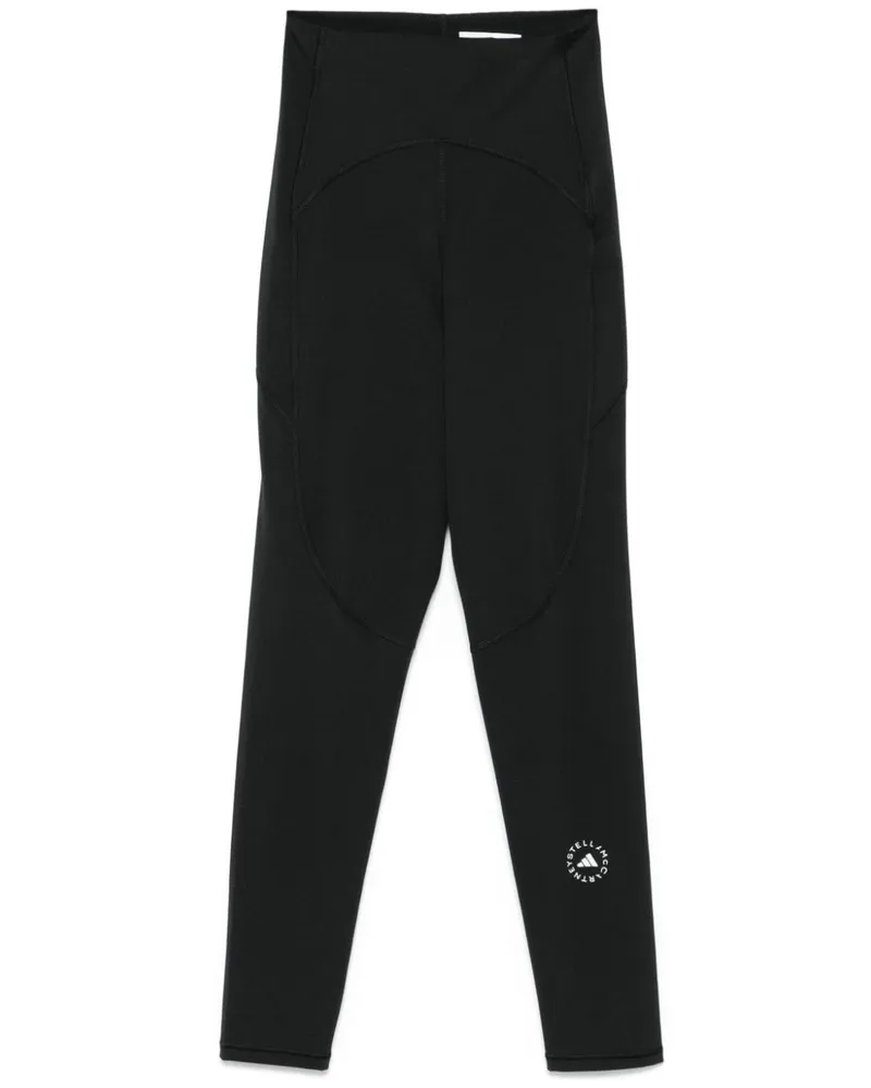 adidas Adidas von Stella Mc Cartney Logo Leggings Black