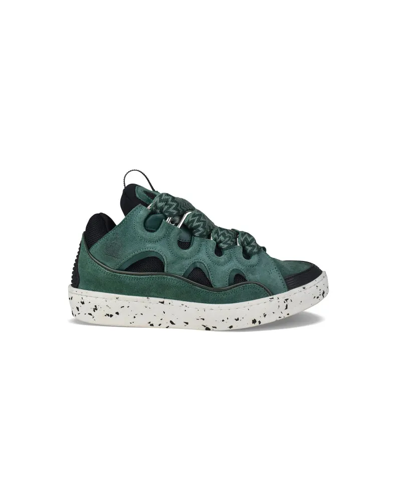 Lanvin Curb Sneakers Green