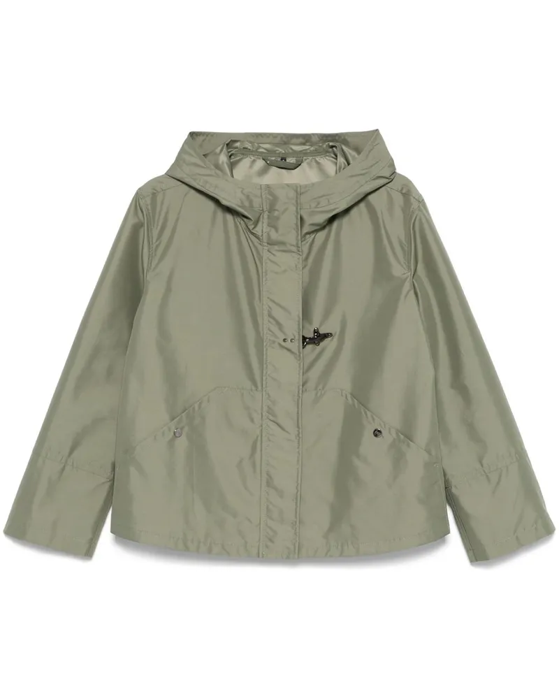 Fay Short Parka Mantel Green
