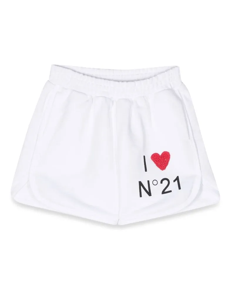 N° 21 N ° 21 Shorts Ich liebe N21 White