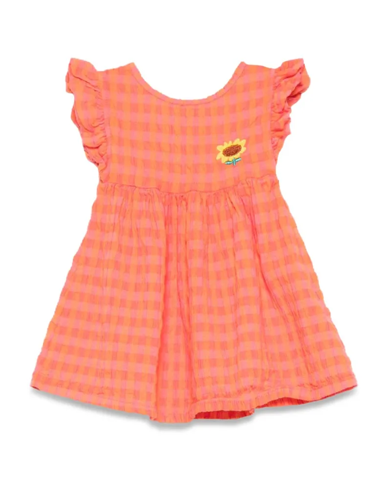 BOBO CHOSES Bobo wählte Vichy -Kleid aus Red