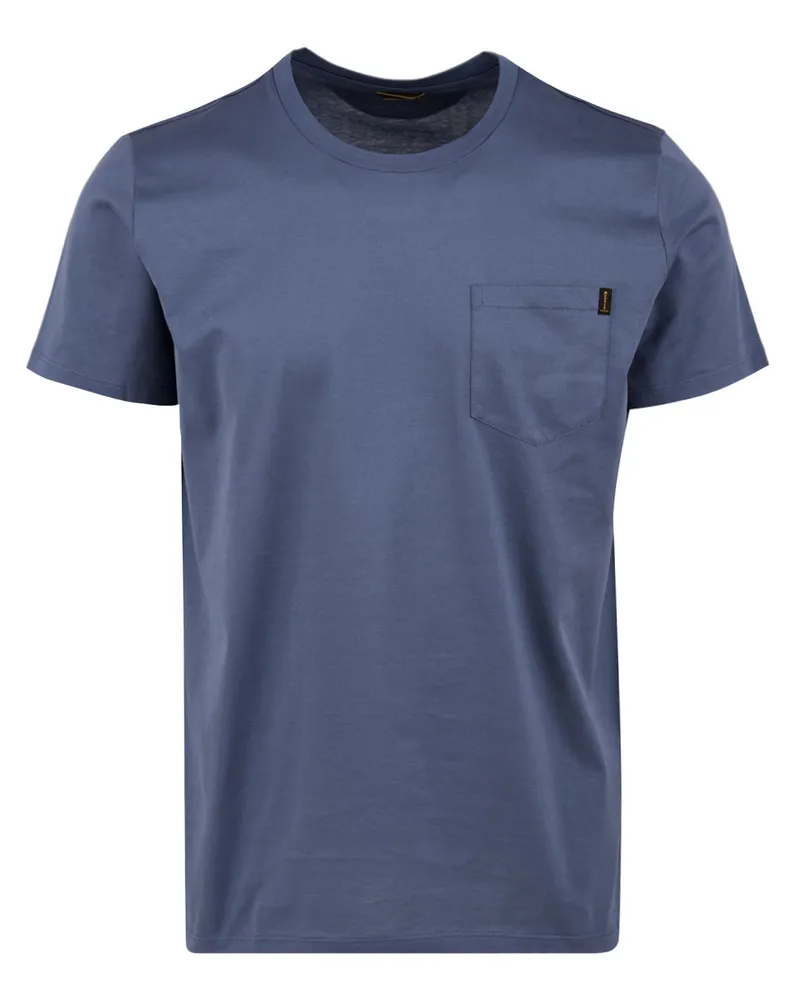 MOORER T -Shirts und Polos Blau Blue
