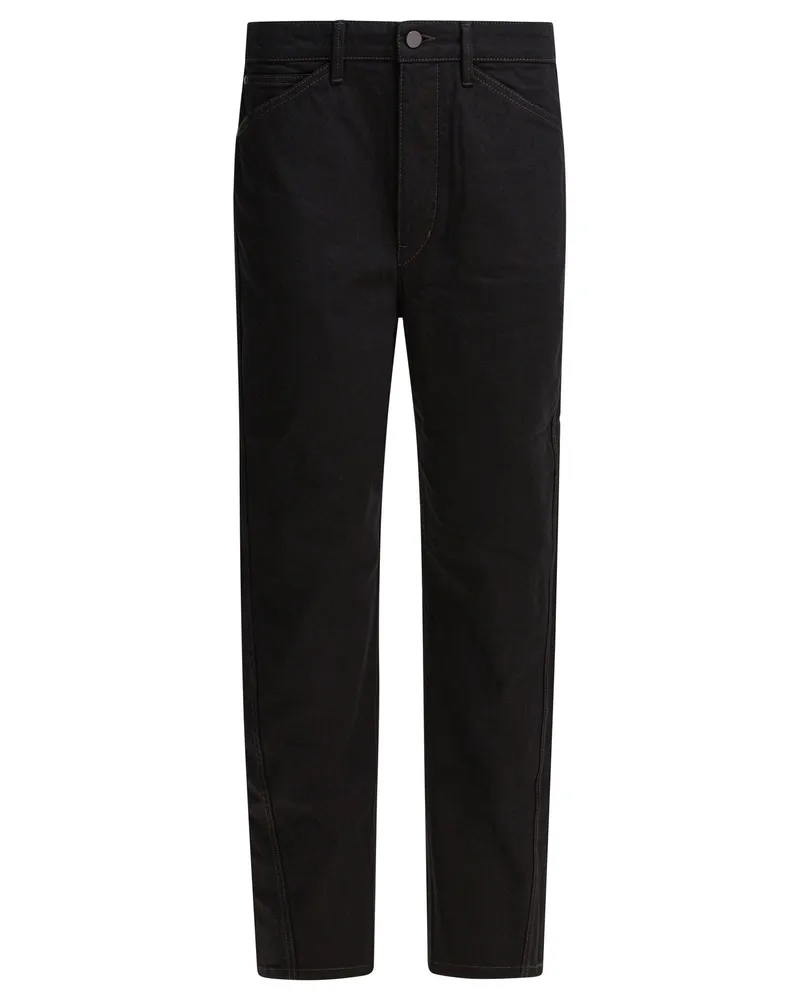 Christophe Lemaire Twisted“ Jeans Black