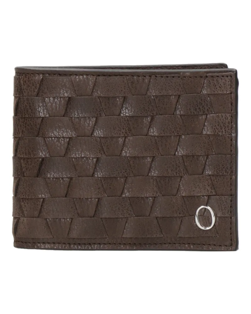 Orciani Brieftaschen braun Brown