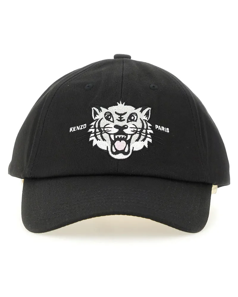 Kenzo Baseballhut mit Logo Black