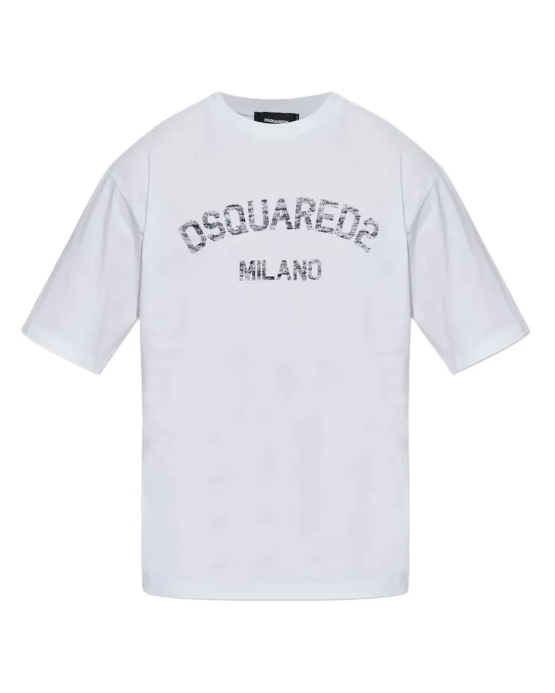 Dsquared2 T -Shirts und Polos weiß White