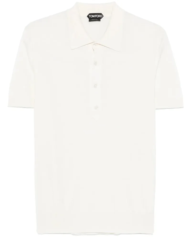 Tom Ford Seidenviskose Poloshirt Aw066