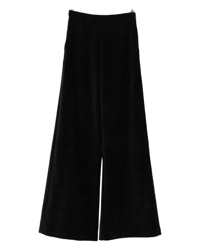 forte_forte Velvet Hohe Hose Black