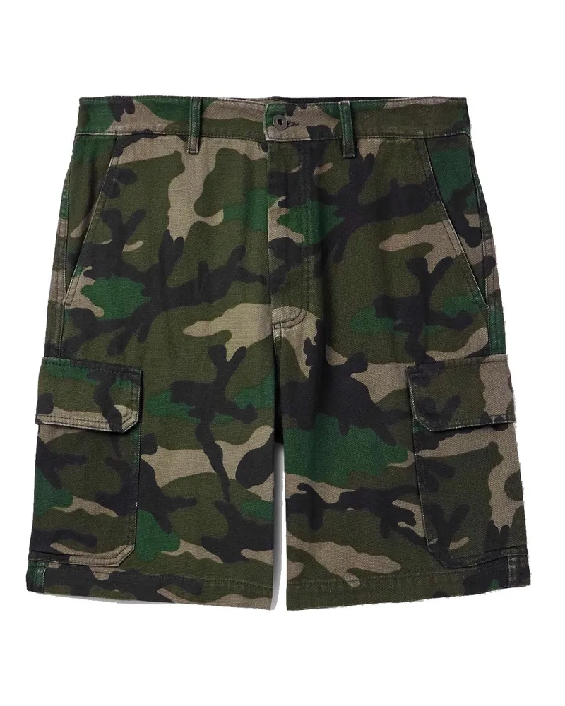 Valentino Garavani Valentino Camouflage Cargo Shorts 