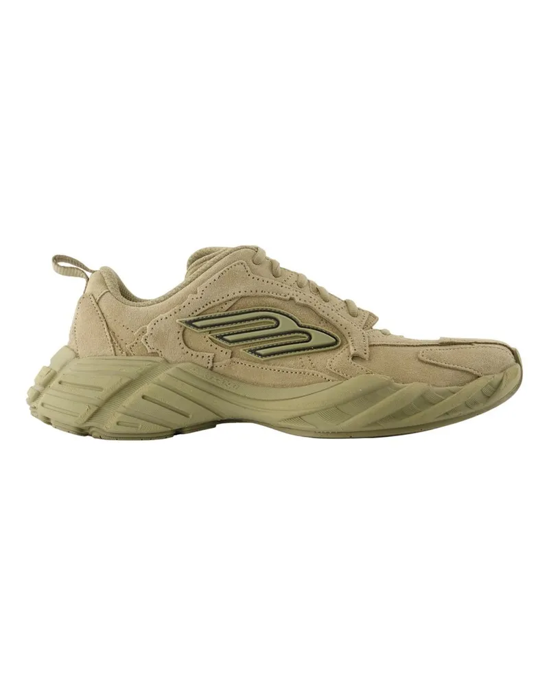 Balenciaga Montag Sneakers  Leder Khaki Khaki