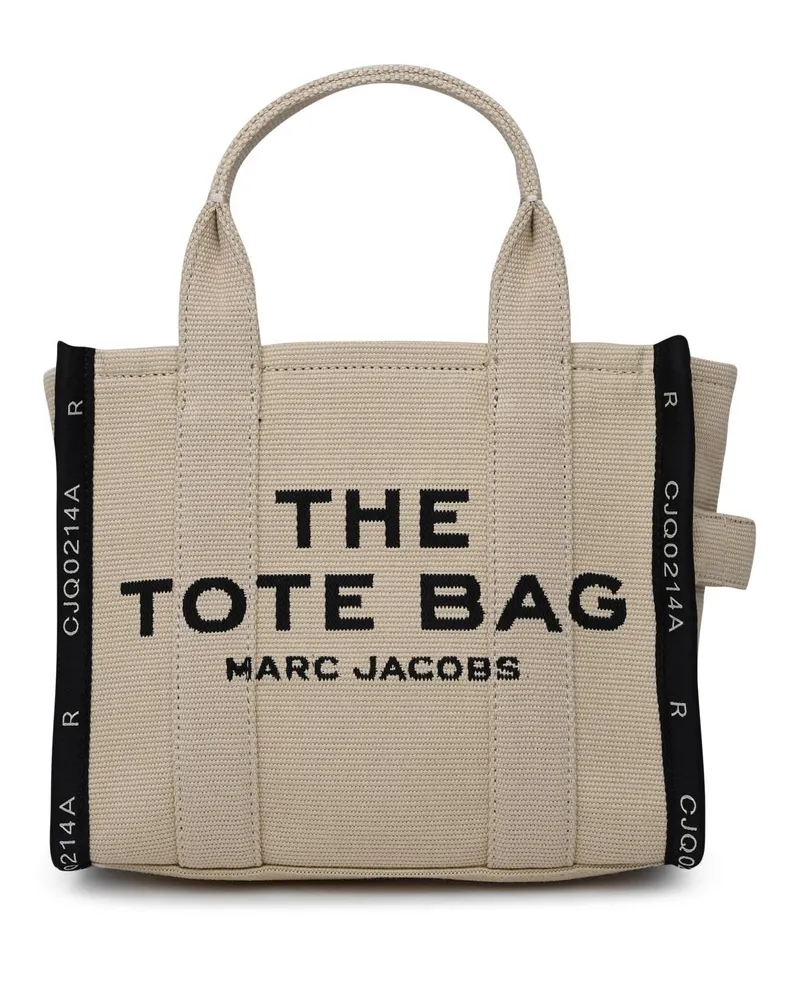 Marc Jacobs Marc Jacobs () kleiner Baumwoll -Jacquard -Tasche Beige