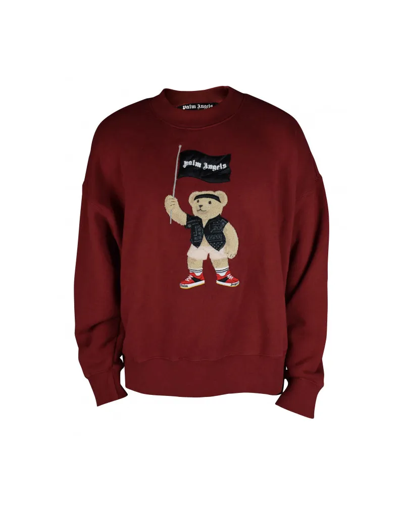 Palm Angels Pullover Red