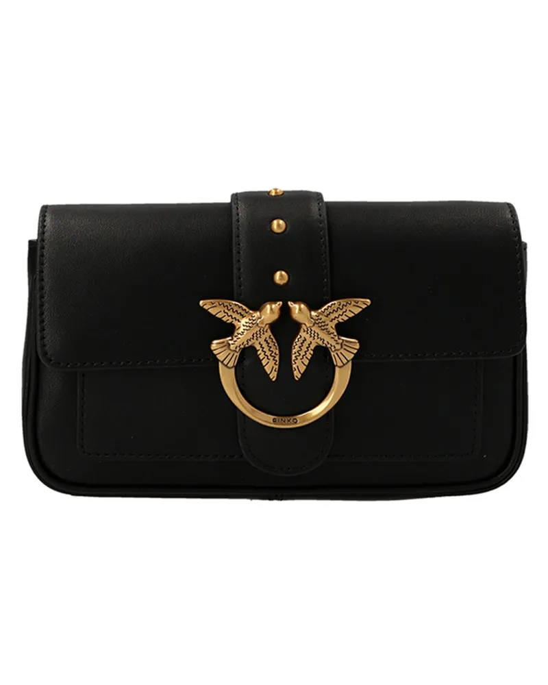 Pinko Love One Pocket' Crossbody -Tasche Schwarz