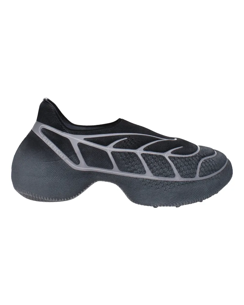 Givenchy Sneakers Tk 360 Plus Herrens Stoff Grau/Schwarz -