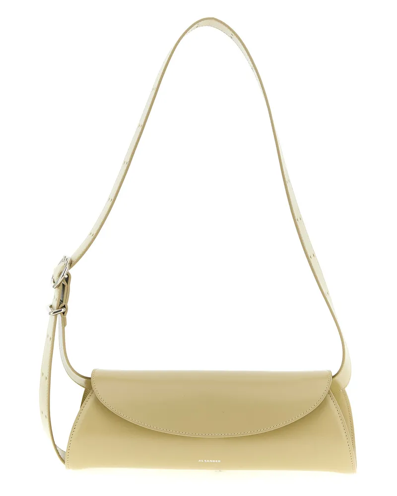 Jil Sander Cannolo' kleiner Umhängetasche Beige