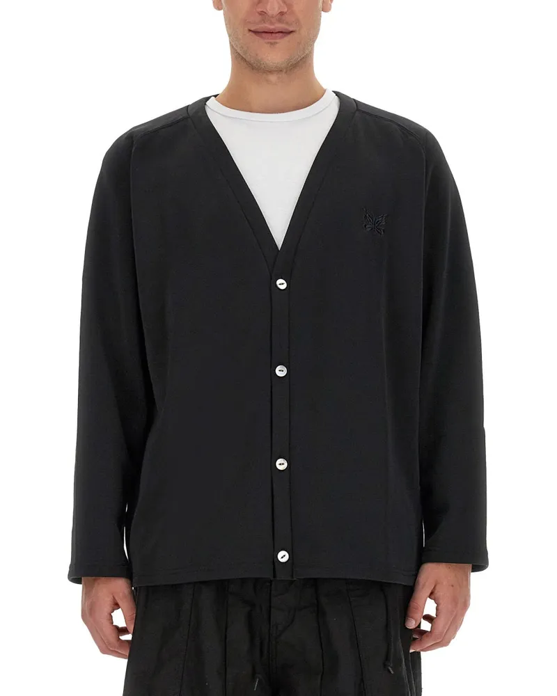 NEEDLES Nadel -Strickjacke mit Logo Black