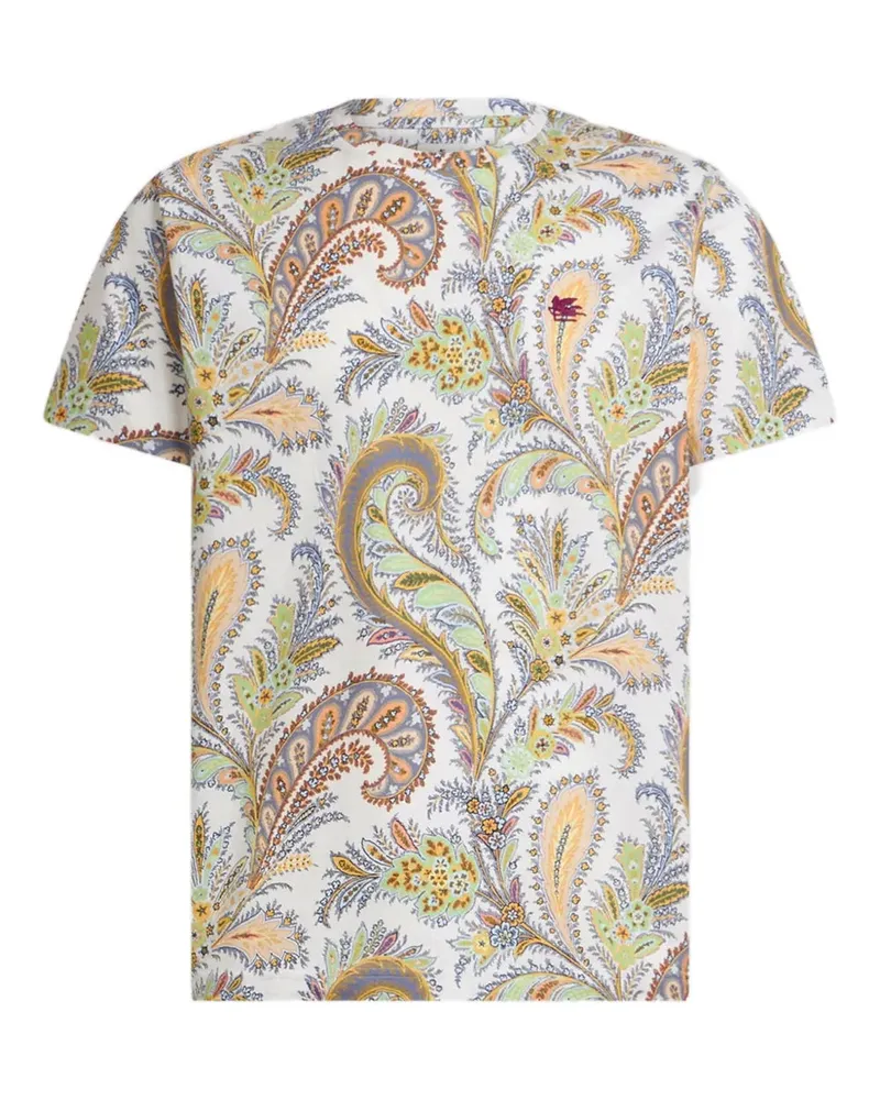 Etro Blumen -T -Shirt X0800