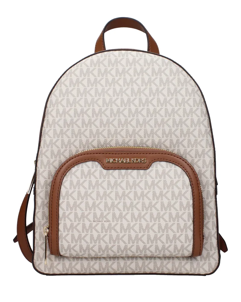 Michael Kors Jaycee Damens Hosen und Beutel Stoff Beige/Eichel -