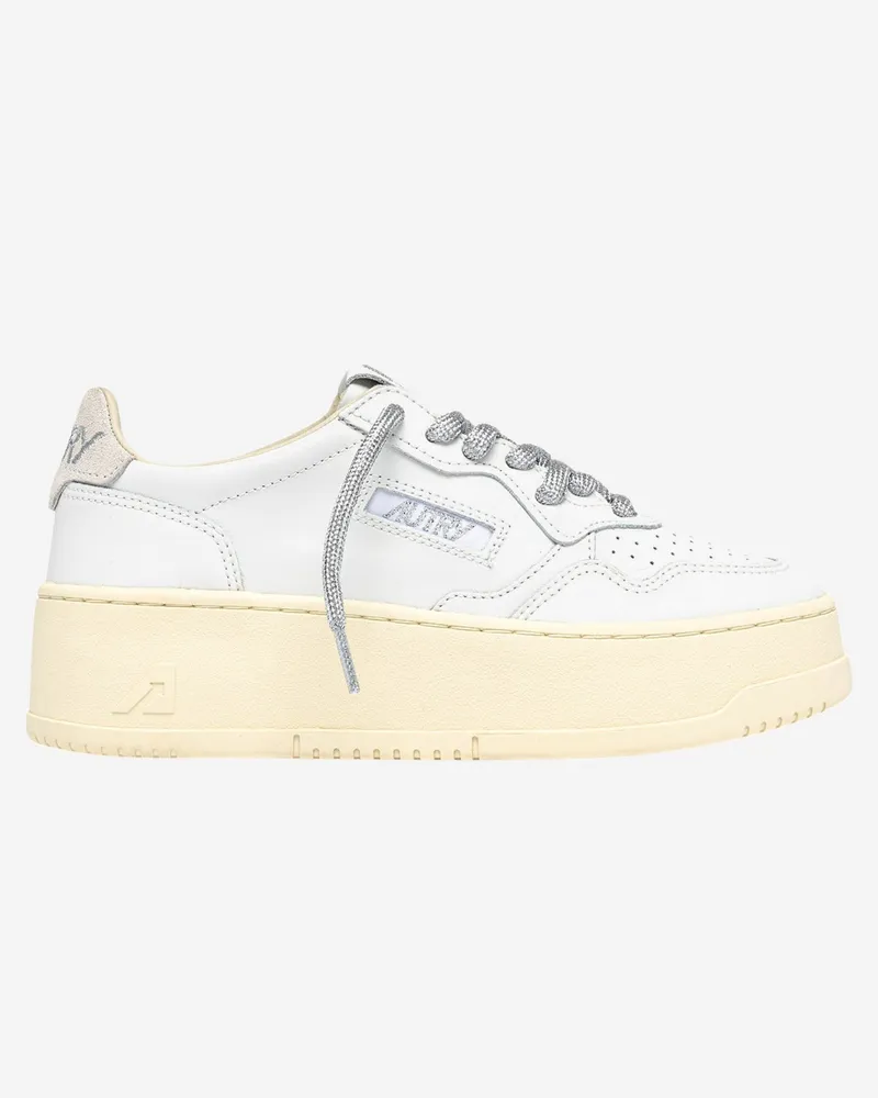 AUTRY Medalist Plateau-Sneaker White