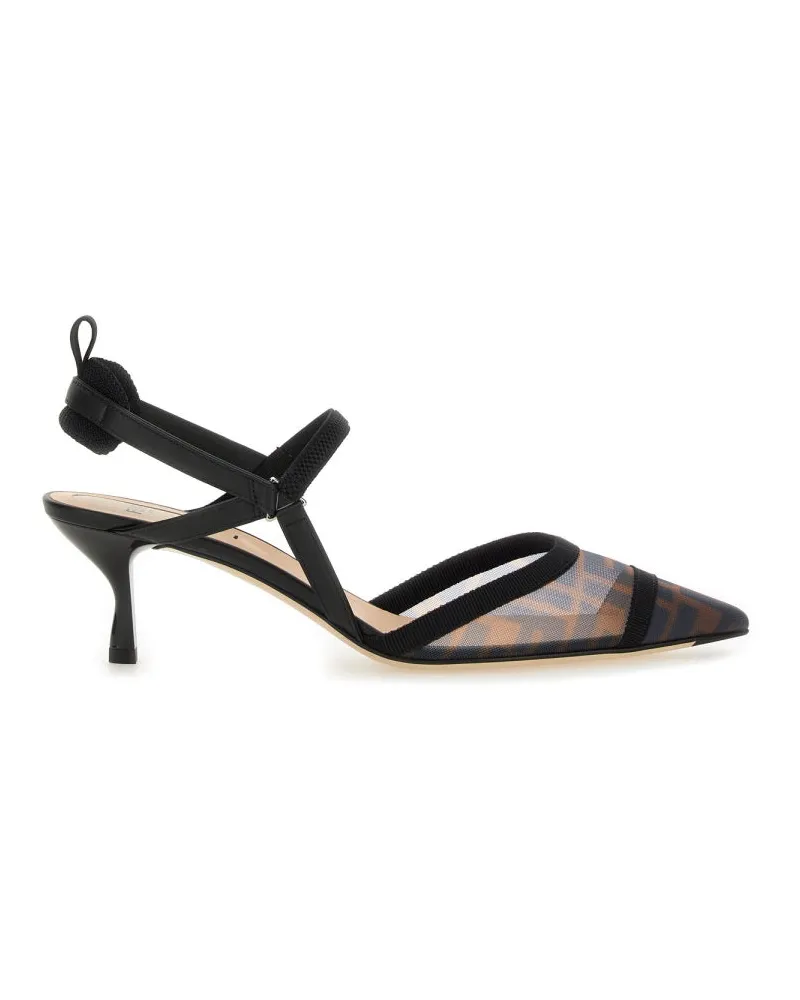 Fendi Slingback "Hummingbird Lite Black