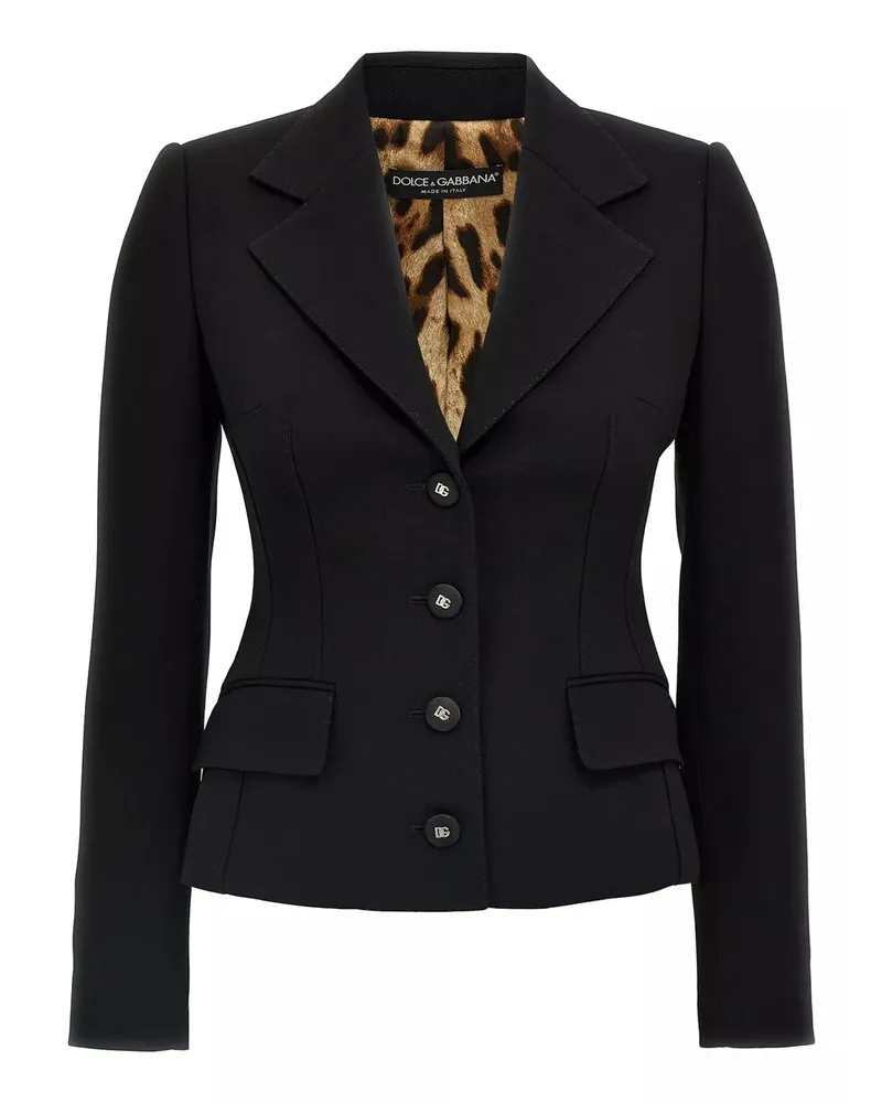 Dolce & Gabbana Jacken schwarz Black