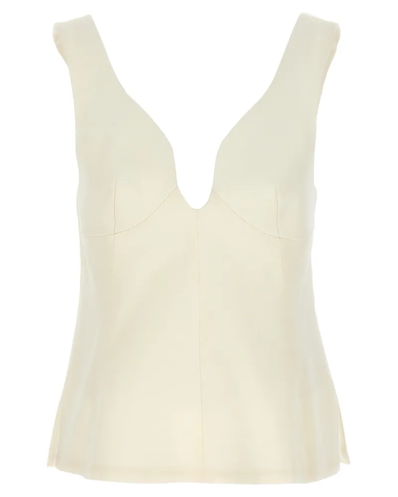 Jil Sander 70' Top White