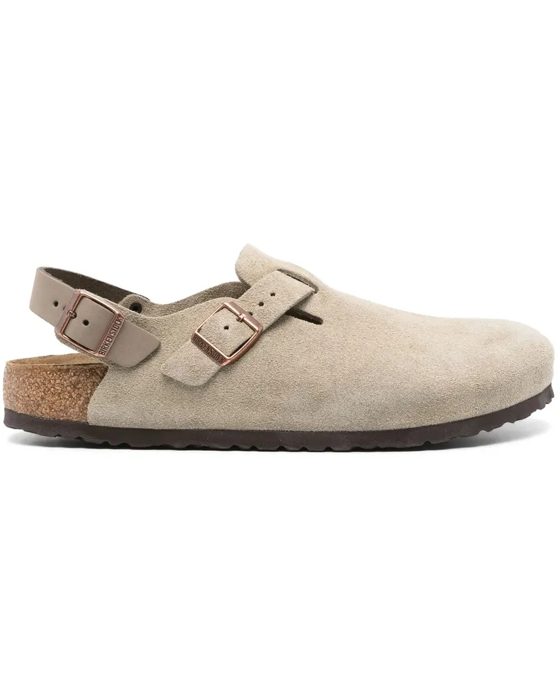 Birkenstock Tokio Taupe, Wildlederleder 