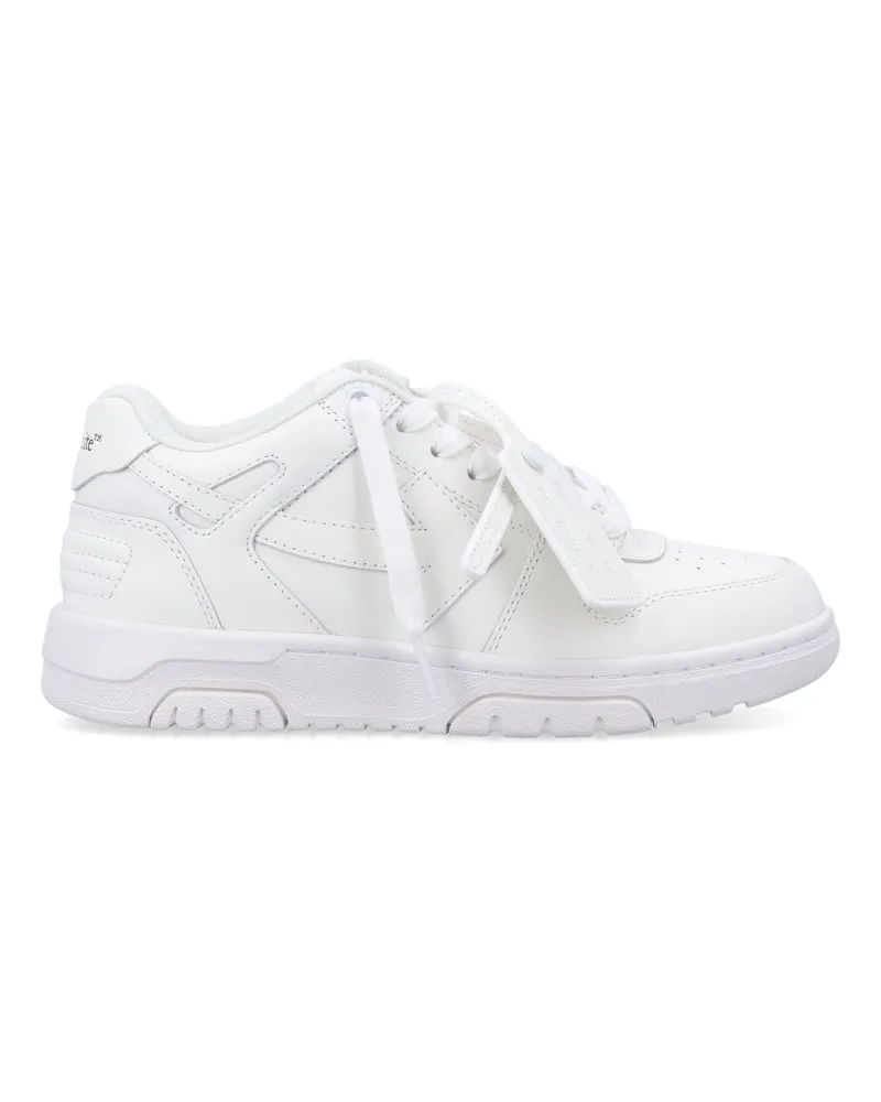 OFF-WHITE Aus weißen Turnschuhen Bianco