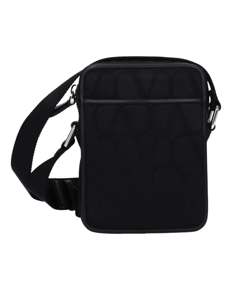 Valentino Garavani Umhängetaschen Männer Stoff schwarz schwarz -