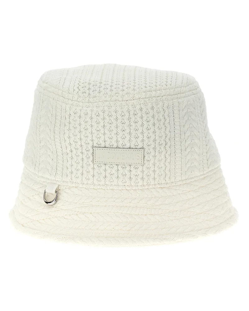 Jacquemus Le Bob Belo' Eimerhut White