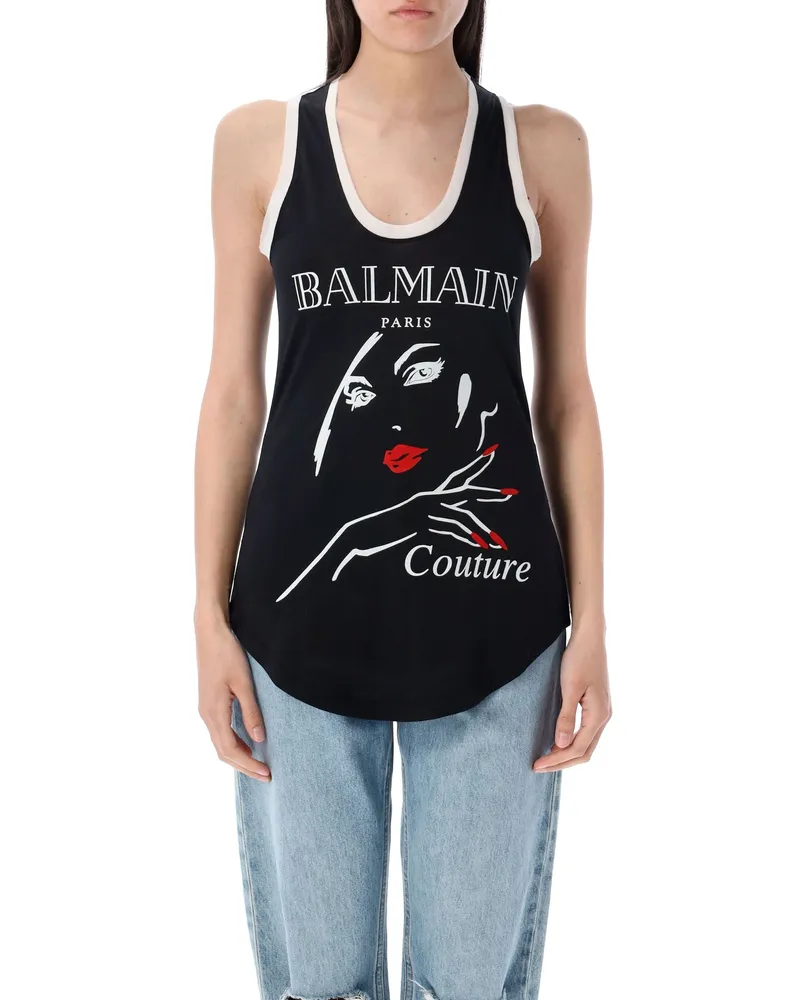 Balmain Top Black Black