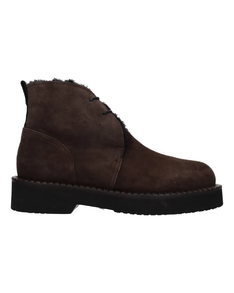 Premiata Preisgekrönte Frauen 's Stiefel Wildleder braun/schwarz -
