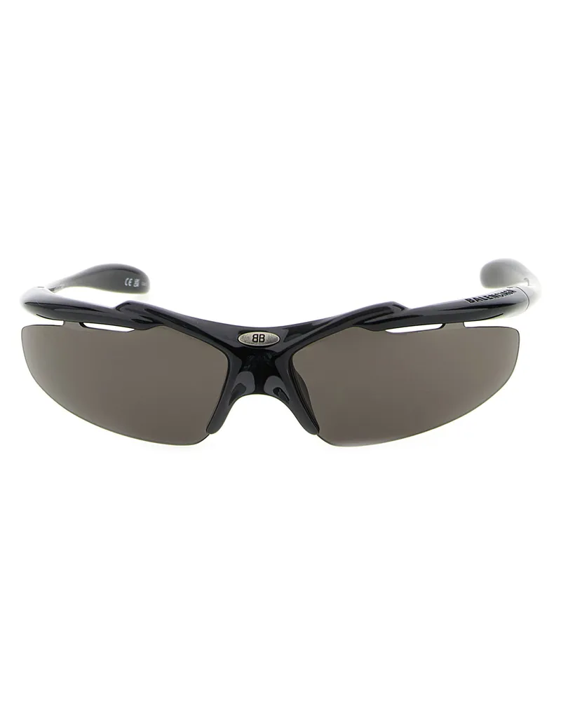 Balenciaga Turbo D Frame“ Sonnenbrille Black