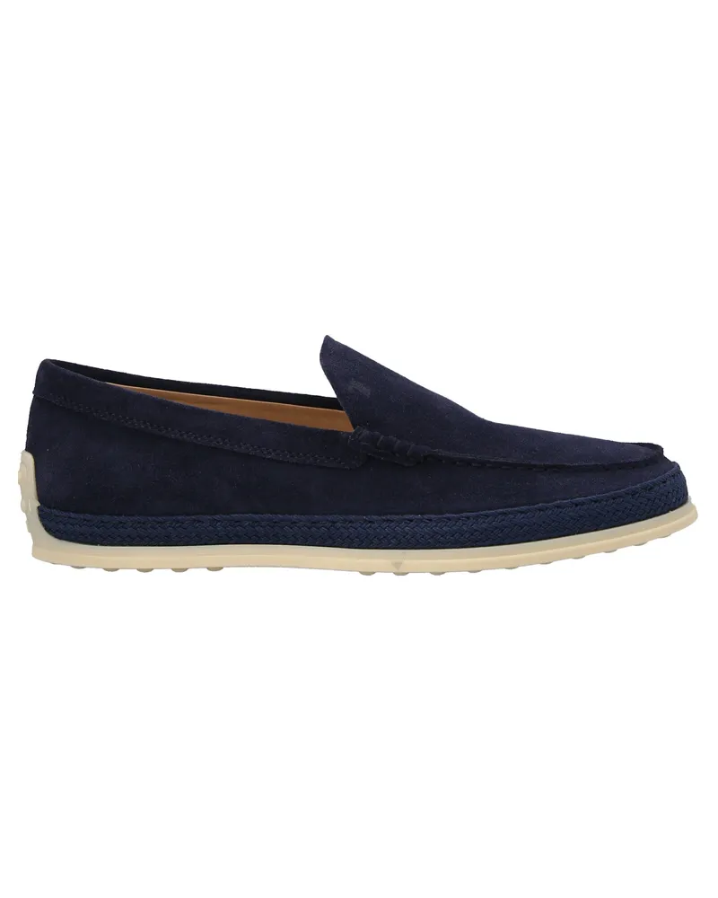 TOD'S Tod 's "Nuova Pantoffers" -Strockner Blue