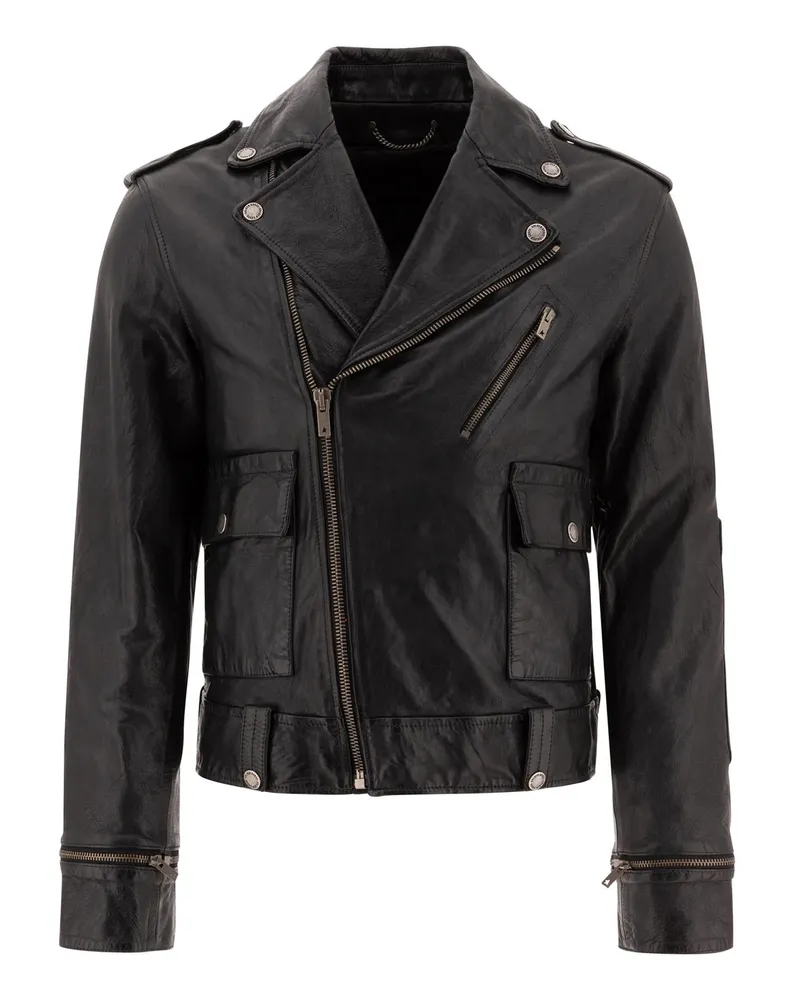 Golden Goose Goldene Gänsejacken schwarz Black