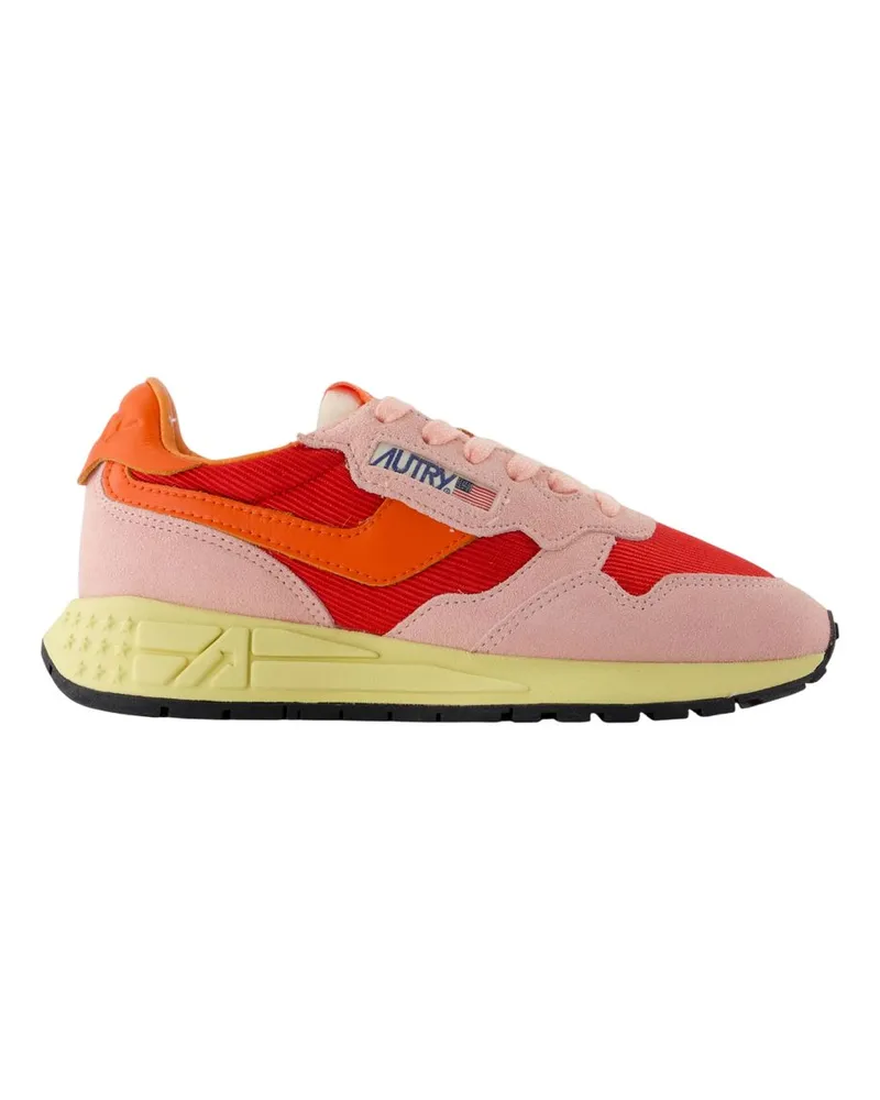 AUTRY Turnschuhe reelwind niedrig austral wildleder rosa Pink