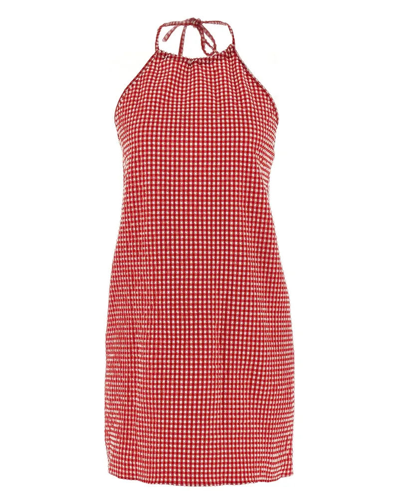 Hunza G Vichy' Kleid Red