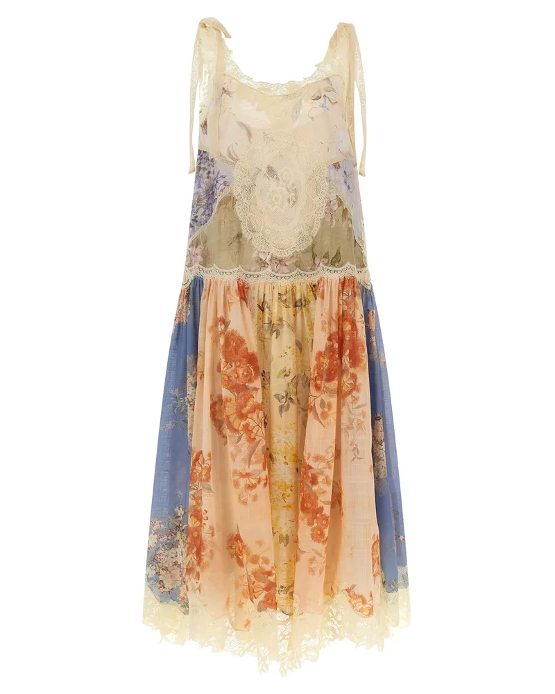 Zimmermann Cascadian' Kleid Multicolor