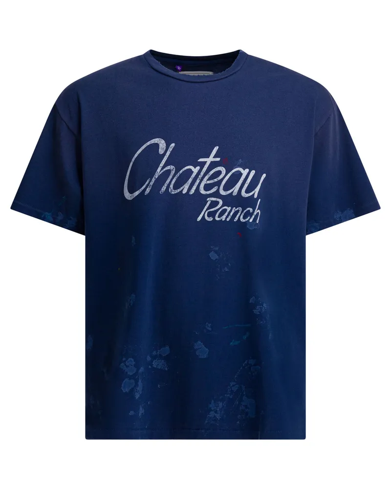 GALLERY DEPT. Galerieabteilung „Chateau Ranch“ T-Shirt Blue
