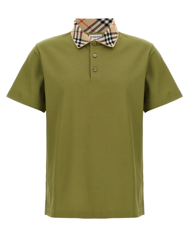 Burberry für' Polo -Shirt Green