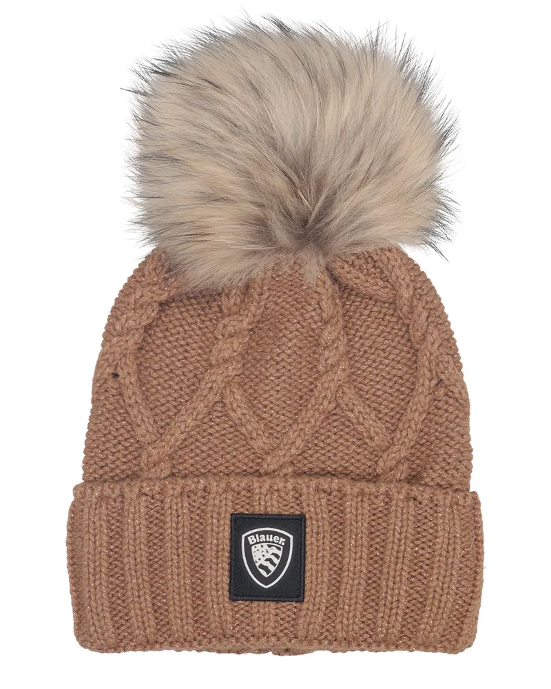 Blauer Hüte Marrone