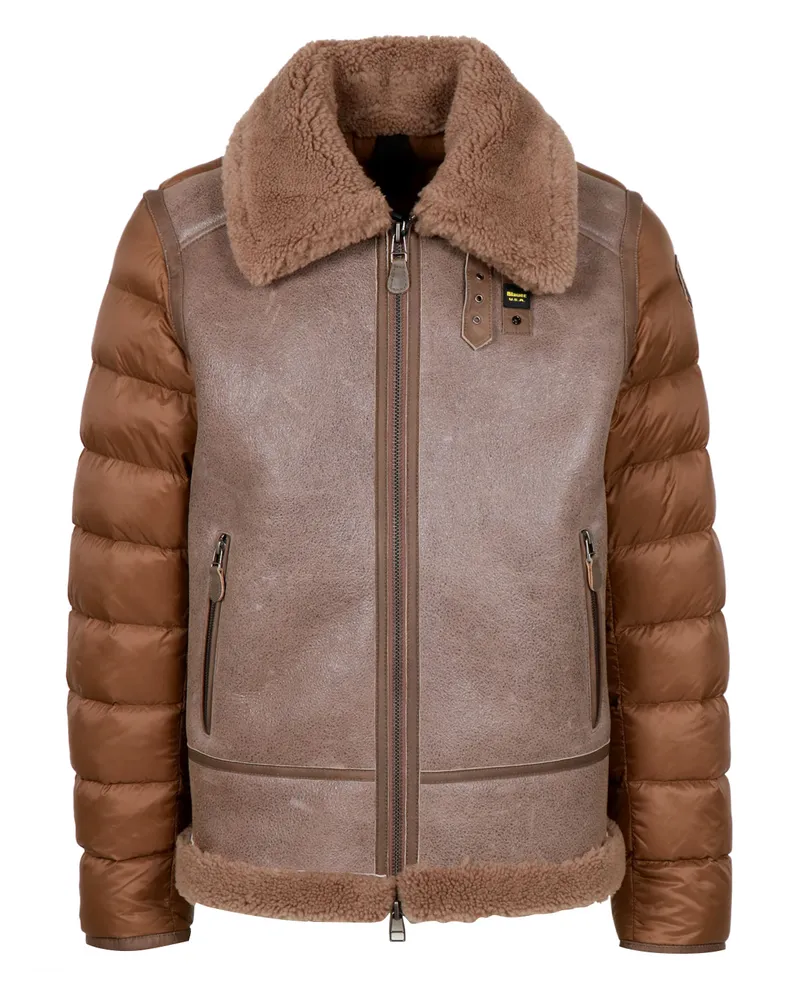 Blauer Mäntel Tortora