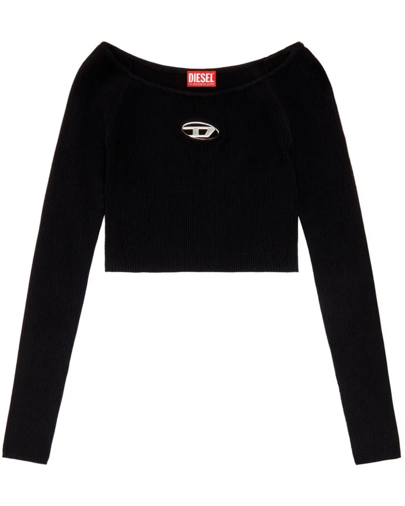 Diesel oval D -Top Black
