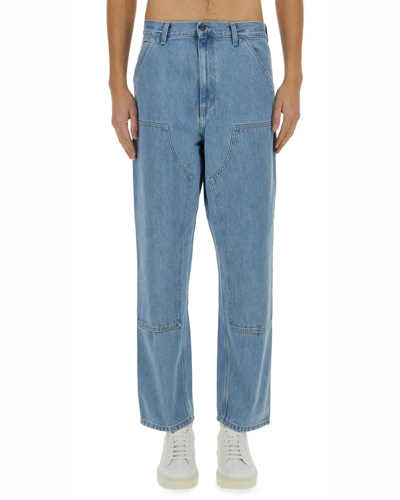 Carhartt WIP Double Knie" Hosen Denim