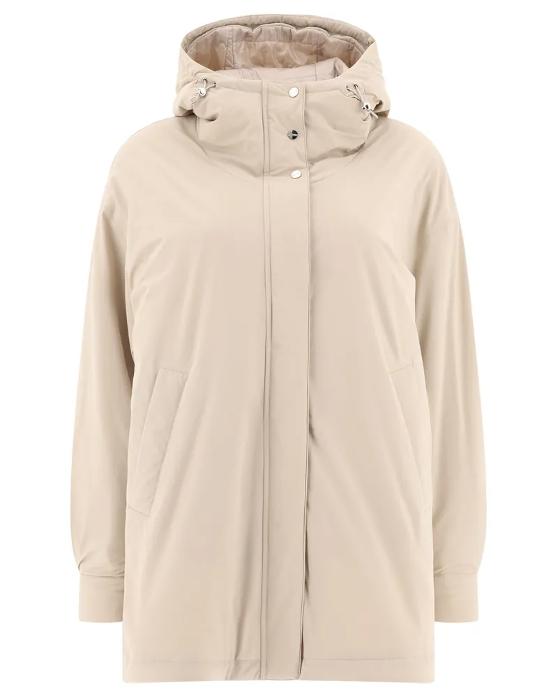 Herno eine Form" Down Jacke Beige