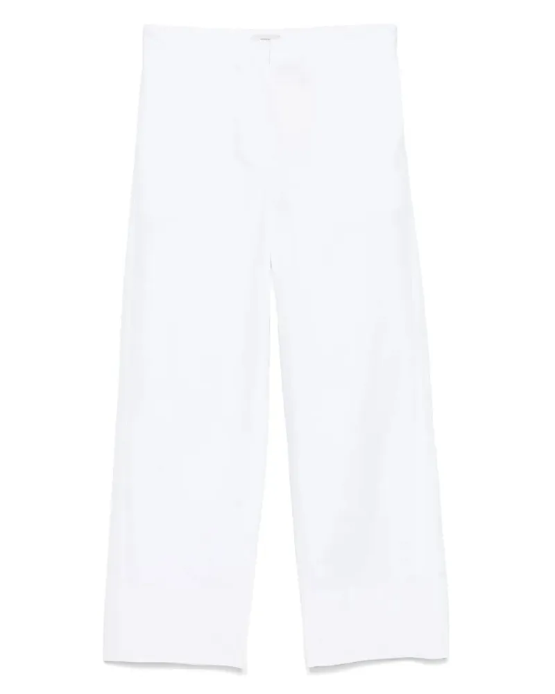 Totême Hosen mit Nähdetails White